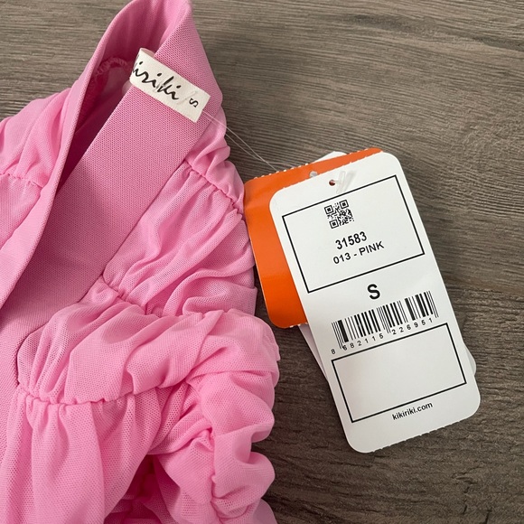 SOLD ruched pink pant leggings IAMGIA OPHELIA DUPE - Picture 5 of 5